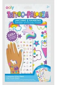 Tatua�e Zmywalne + Naklejki na Paznokcie Ooly