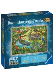 Puzzle 368 el. Wyprawa do d�ungli Ravensburger