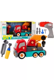 Ci�ar�wka z hakiem do skr�cania DIY pomara� d�wig LeanToys