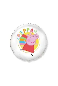 Balon foliowy FX - Peppa White 45cm