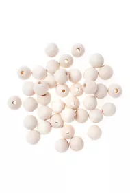 Dalprint Koraliki drewniane kulki 16mm, 40g