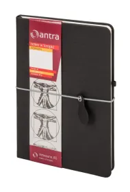 Antra Notes A5 Renesans czarny kropki 192 kartki