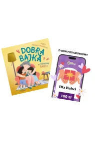 Pakiet Czas dla Babci: Dobra bajka o najlepszej babci, e-Bon Karta Podarunkowa Dla Babci 100 z� TaniaKsiazka.pl