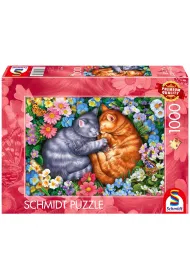 Puzzle PQ 1000 el. Aksamitne �apki Schmidt
