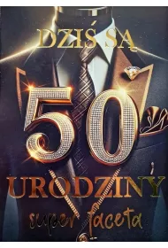 Yeku Karnet 3K 50 urodziny super faceta (17,5x12,5cm) 3K 060