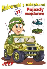 Malowanka z nalepkami - Jeep