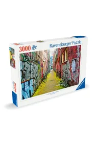 Puzzle 3000 el. Ulice Amsterdamu Ravensburger