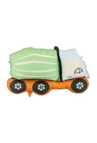 PartyDeco Balon foliowy Betoniarka 81x48cm