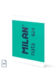 Milan Zeszyt klejony A4 1918 zielony kratka 48 kartek