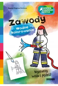 Zawody. Akademia M�drego Dziecka. Wodne kolorowanie
