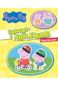 Peppa lubi ruch! Zabawy z naklejkami. �winka Peppa
