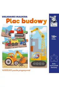 Puzzle Kapitan Nauka. Ukadanki malucha. Plac budowy Edgard