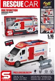 Ambulans ze �wiat�em i d�wi�kiem 1:16 Maksik