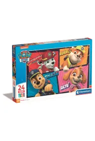 Puzzle 24 el. Maxi SuperColor. Paw Patrol Clementoni