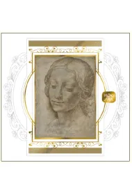 DaVinci Karnet B-2W 515 004 + koperta Szkic kobiety 16x16 cm