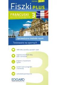 Fiszki plus. Francuski dla pocz�tkuj�cych. Poziom A2-B1