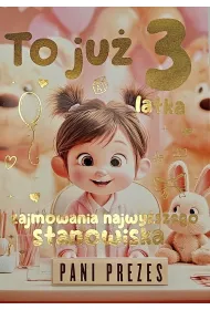 Yeku Karnet 3K Urodziny