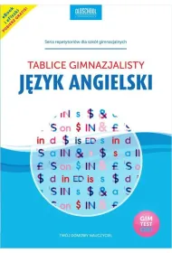 J�zyk angielski. Tablice gimnazjalisty