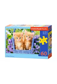 Puzzle 60 el. Ginger Kittens Castorland