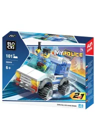 Klocki Blocki MyPolice 2w1 101 element�w