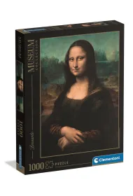 Puzzle 1000 el. Museum Louvre Mona Lisa Clementoni