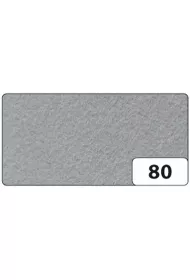 Folia Paper Filc dekoracyjny szary, 20x30cm, 1,5mm, 10 ark szary 20x30 cm, 1.5 mm, 10 arkuszy