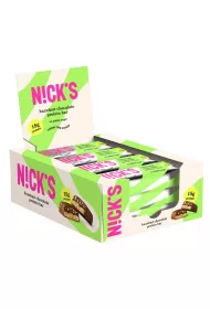 Nicks Baton proteinowy Orzech Czekolada Zgrzewka 12 x 50 g