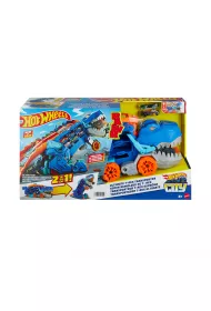 Hot Wheels City T-Rex Mega Transporter Zestaw HNG50 Mattel