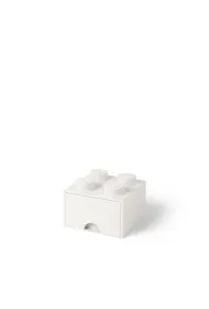 Szuflada klocek LEGO Brick 4 Bia�a