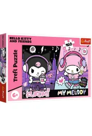 Puzzle 160 Kuromi rzdzi Hello Kitty TREFL