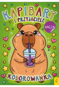 Kapibary i przyjaciele. Kolorowanka