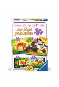 Puzzle 2/4/6/8 Forest Animal Fun Ravensburger