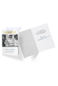 Kukartka Karnet B6 PP-2177 Urodziny maseczka