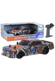 Auto R/C 1:18 sportowe szare LeanToys