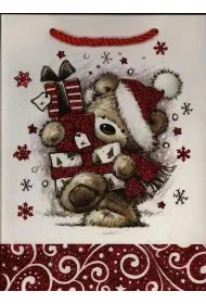 Canpol Torebka ozdobna twarda brokatowa TY-20S 18,0 x 24 cm