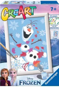 Malowanie po numerach CreArt - Frozen: Uroczy Olaf Ravensburger