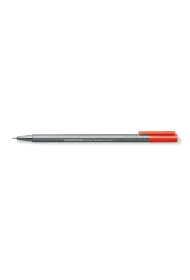 Staedtler Cienkopis tr�jk�tny Triplus czerwony neon 0.3mm