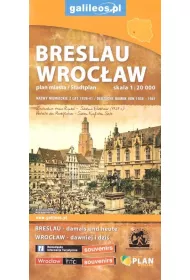 Plan miasta - Wroc�aw Breslau