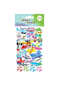 Happy Color Naklejki 3D PUFFY-Aircraft 10x20cm