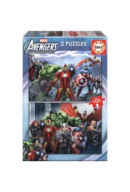 Puzzle 2x100 el. Avengers Educa