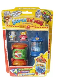 Super Zings (seria 6) Things Kryj�wka hideout + 4 figurki 113855