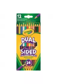 Crayola Dwustronne kredki o��wkowe 24 kolor�w