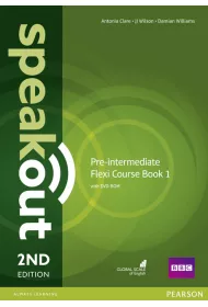 Speakout. 2ND Edition. Flexi. Pre-Intermediate. Student`s Book 1 with DVD-ROM