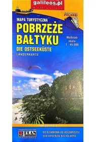 Mapa - Pobrze�e Ba�tyku 1:45 000