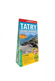 Tatry Polskie i S�owackie mapa turystyczna 1:55 000 laminat 2023