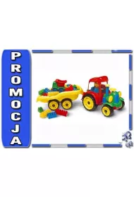 Traktor z przyczep� z klockami Hemar