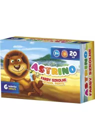 Astra Farby szkolne Astrino 20 ml x 6 kolor�w