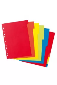 Herlitz Przek�adki A4 kartonowe 10 cz. Intensiv Eco