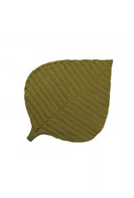 Toddlekind Mata do zabawy z baweny organicznej w ksztacie licia Leaf Mat Sand Castle