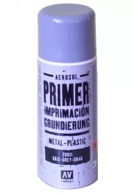 Vallejo: 28.011 - Hobby Paint Spray - Grey Primer 400ml